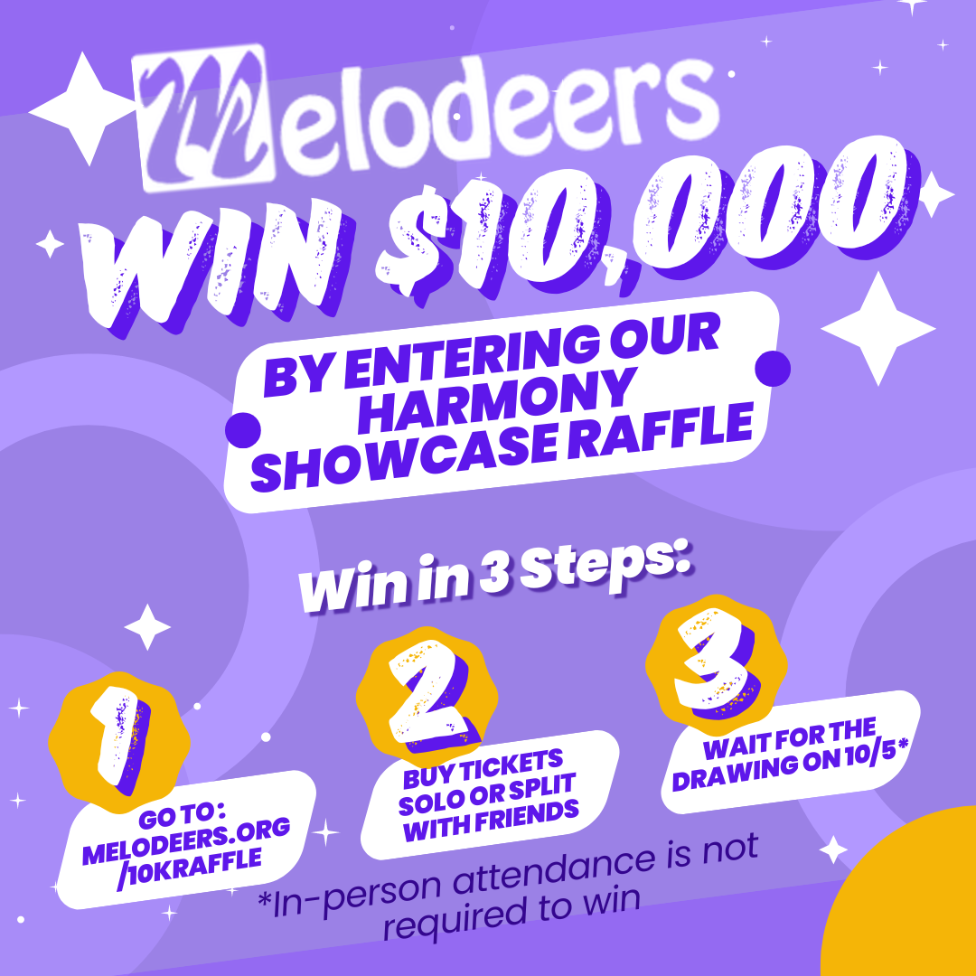 Harmony Showcase $10,000 Raffle - Closed Harmony Showcase $10,000 Raffle - Closed