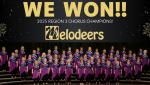 MELODEERS CHORUS NAMED REGION 3 CHAMPIONS, HEADED TO INTERNATIONAL STAGE